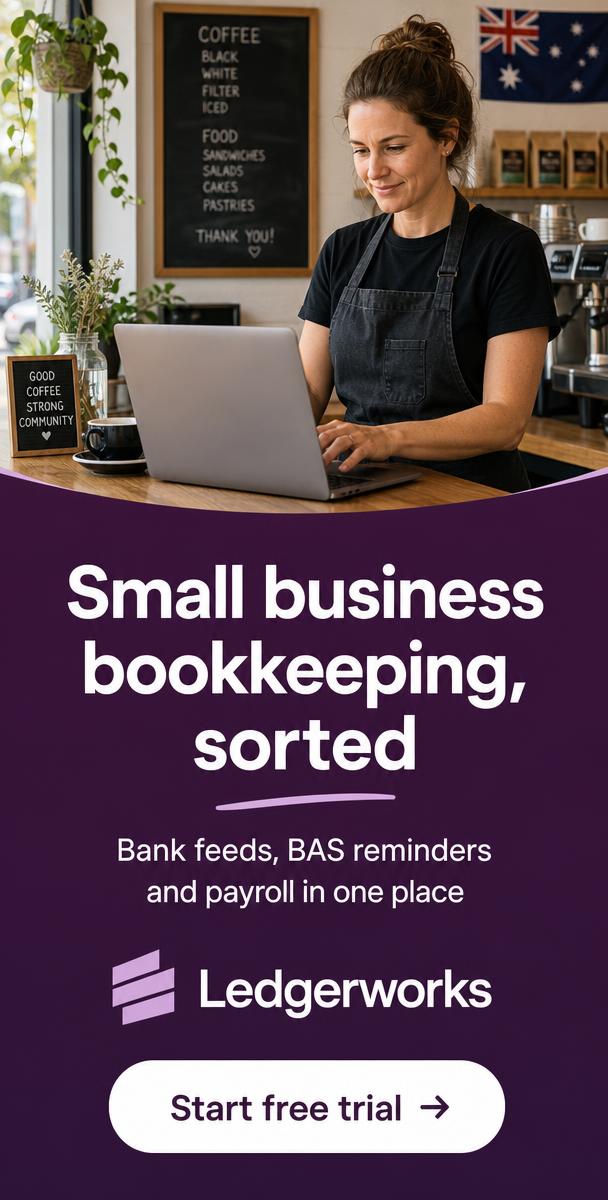 Ledgerworks: Small business bookkeeping, sorted