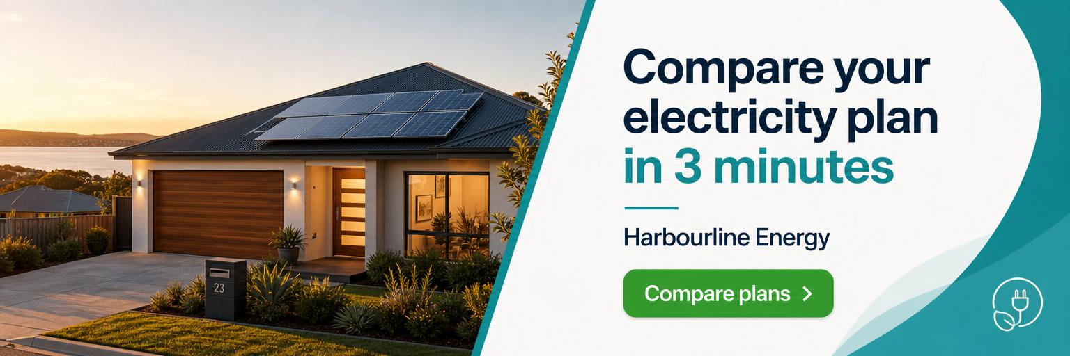 Harbourline Energy: Compare your electricity plan in under 3 minutes